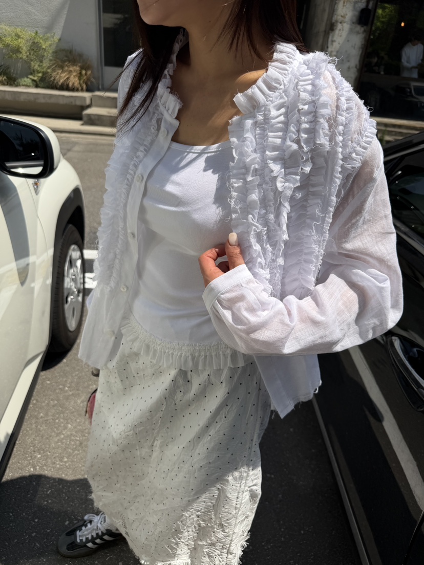 FRANC—L韓國代購女士新品推薦休閑熱賣26春夏襯衫蕾絲衫FRANC襯衫/蕾絲衫圖色2