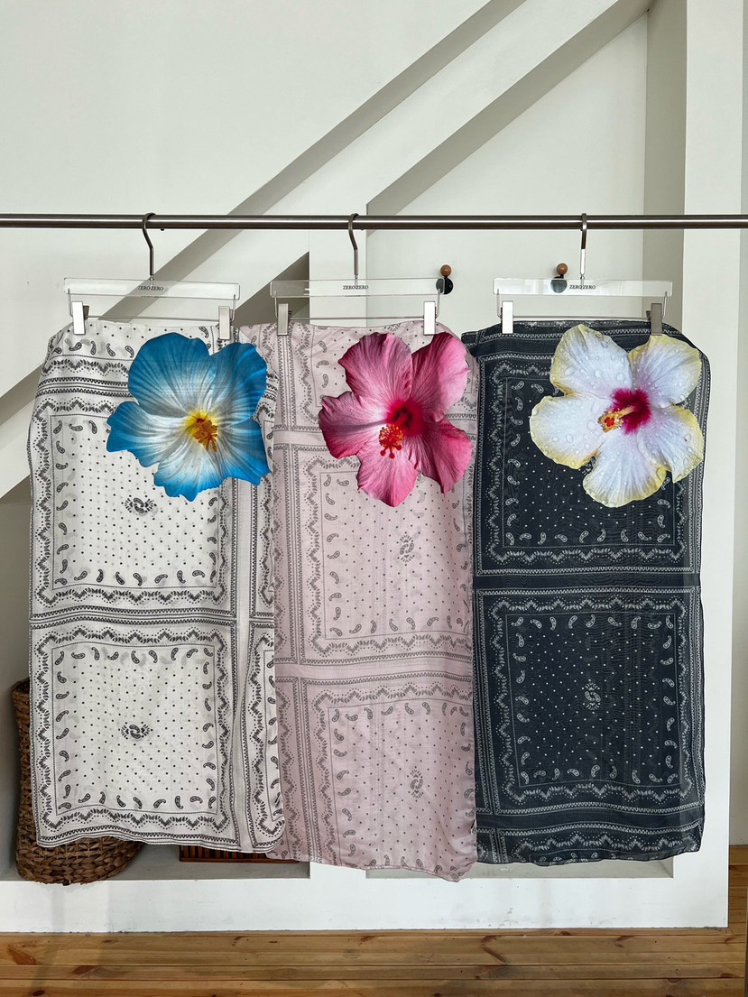 ZEROZERO韓國東大門直郵女裝新品26夏季26春夏圍巾披肩圍巾ZEROZERO圍巾/披肩