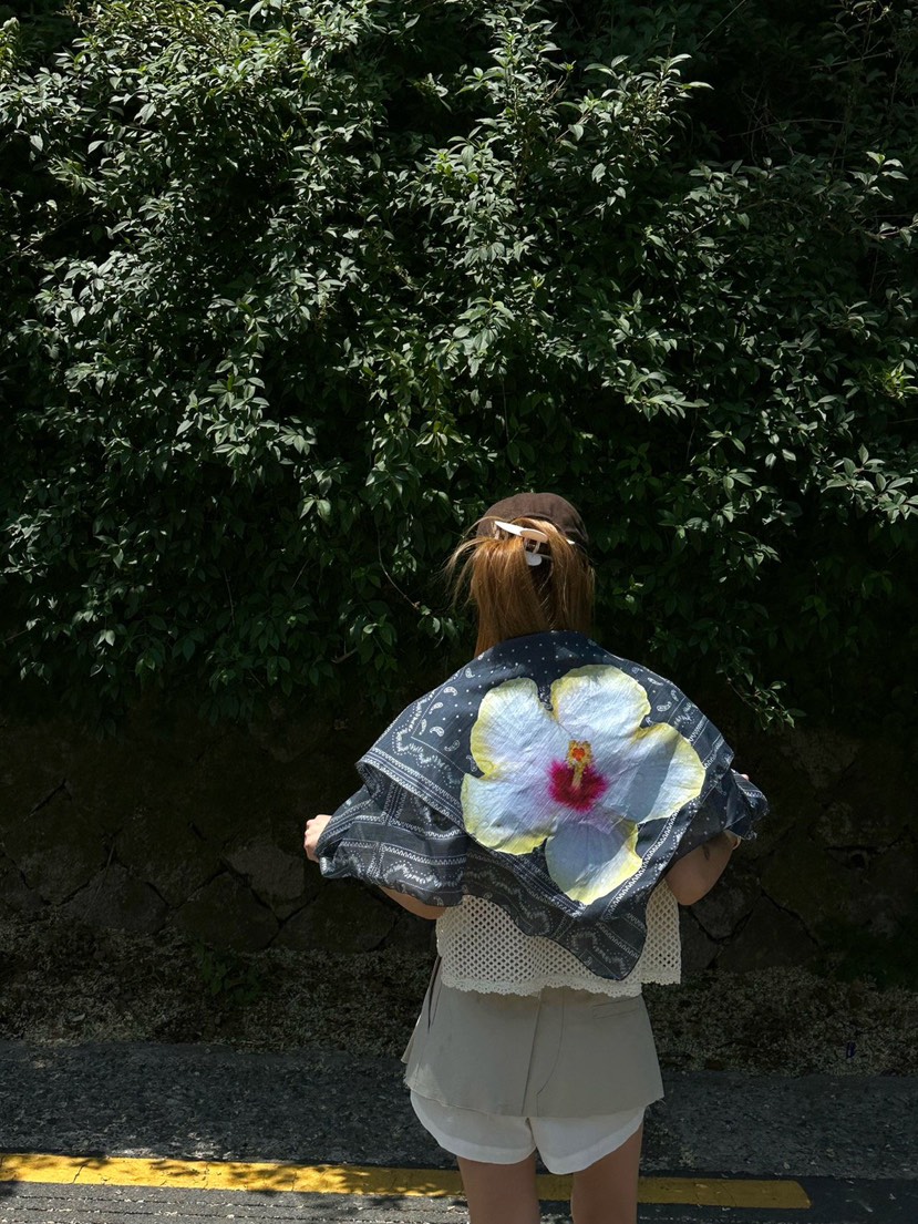 ZEROZERO韓國東大門直郵女裝新品26夏季26春夏圍巾披肩圍巾ZEROZERO圍巾/披肩圖色3