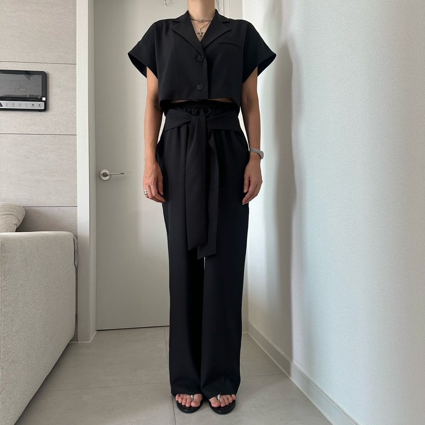 SOUIT韓國直郵女士新品熱賣休閑26夏季職業時尚推薦休閑褲SOUIT by mabel-L休閑褲