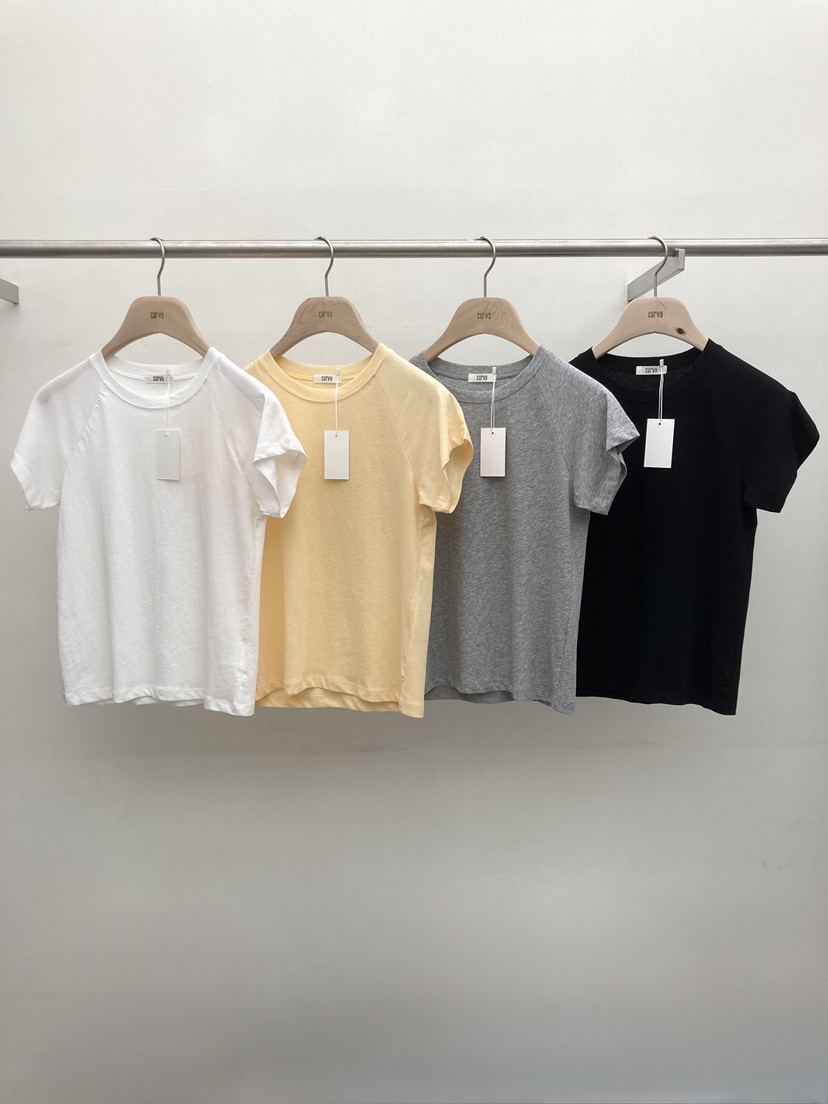 CURVY韓國直郵實拍女裝新品26夏季休閑26春夏時尚職業T恤CURVYT恤