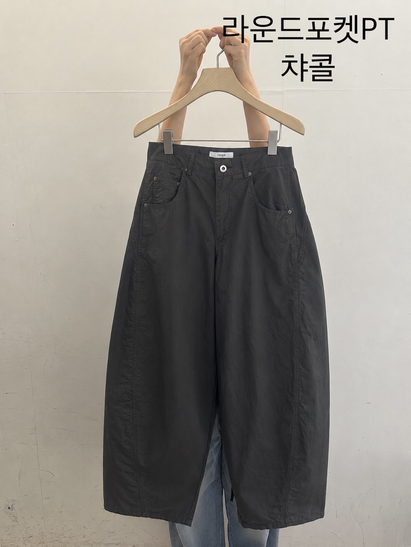 TAUPE韓國代購女士新款時尚26夏季熱賣休閑職業休閑褲口袋TAUPE休閑褲圖色2