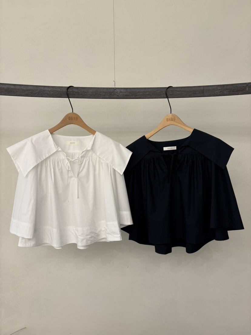 OHAO韓國直郵女士新品職業時尚休閑熱賣人氣推薦襯衫蕾絲衫OHAO/HA MONG襯衫/蕾絲衫
