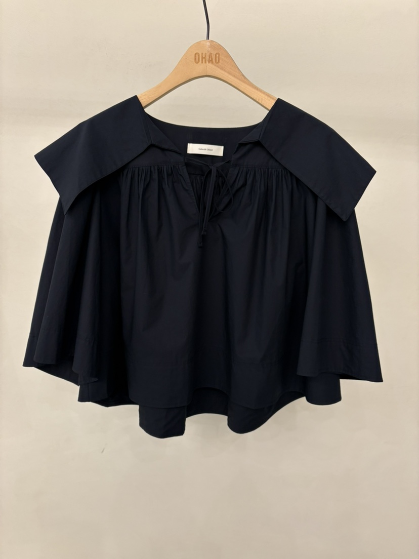OHAO韓國直郵女士新品職業時尚休閑熱賣人氣推薦襯衫蕾絲衫OHAO/HA MONG襯衫/蕾絲衫圖色1