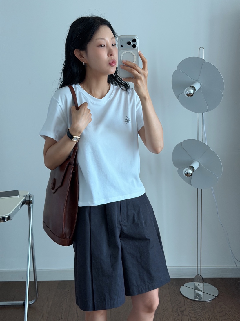 MILUI韓國東大門直郵女裝新款26夏季時尚職業休閑熱賣T恤MILUIT恤
