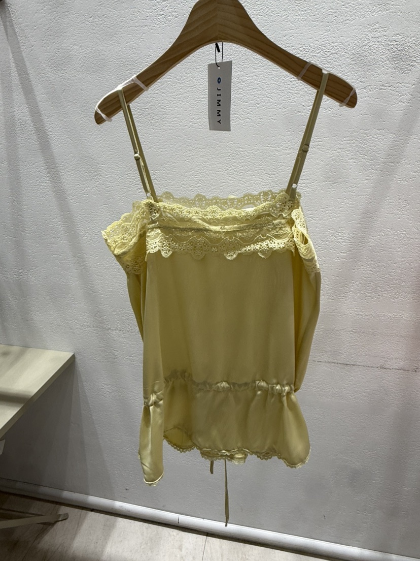 JIMMY韓國直郵實拍女士新款推薦休閑26夏季時尚職業吊帶背心JIMMY/REMAKE吊帶/背心