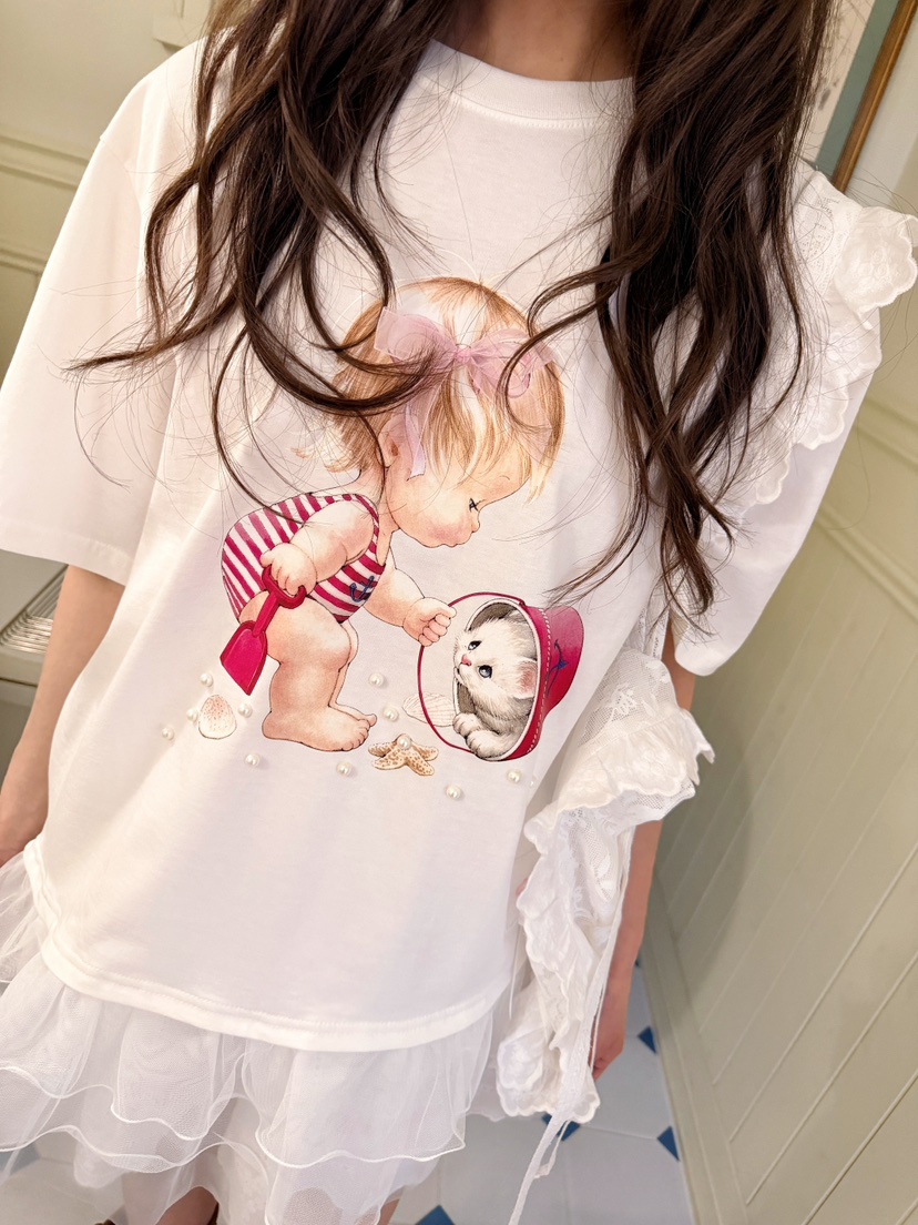 BOUTIQUE-L韓國代購女裝新品休閑26夏季26春夏職業熱賣T恤BOUTIQUE-LT恤