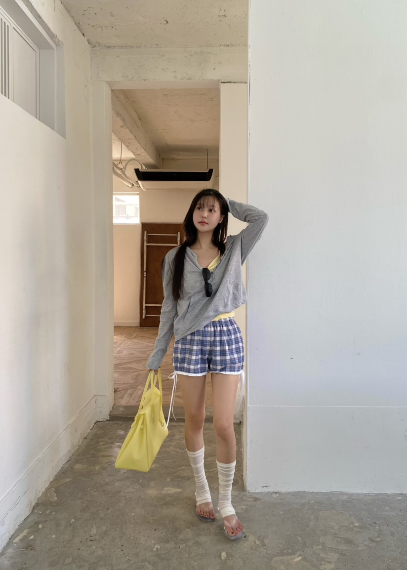 OUPPT韓國東大門代購女裝新品時尚休閑推薦26夏季人氣短褲OUPPT短褲