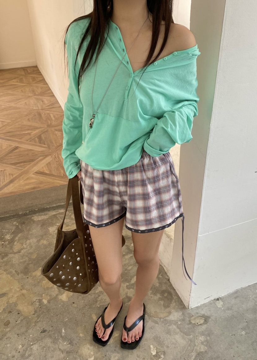 OUPPT韓國東大門代購女裝新品時尚休閑推薦26夏季人氣短褲OUPPT短褲