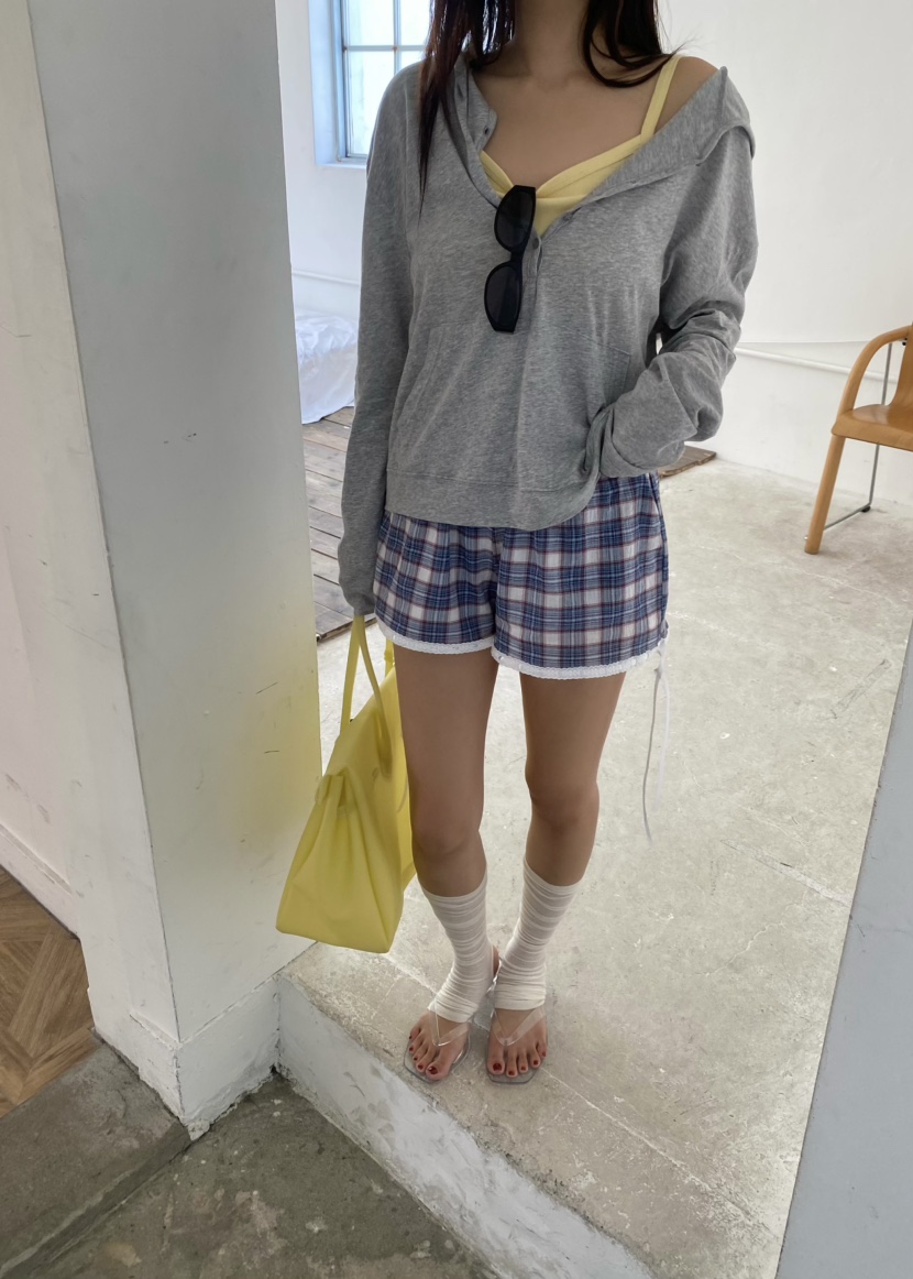 OUPPT韓國東大門代購女裝新品時尚休閑推薦26夏季人氣短褲OUPPT短褲圖色2