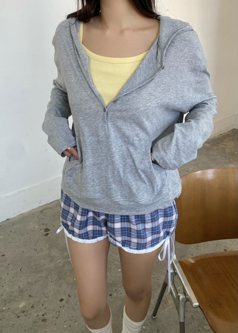 OUPPT韓國代購女裝新款人氣休閑26春夏熱賣時尚衛衣不含內搭OUPPT衛衣