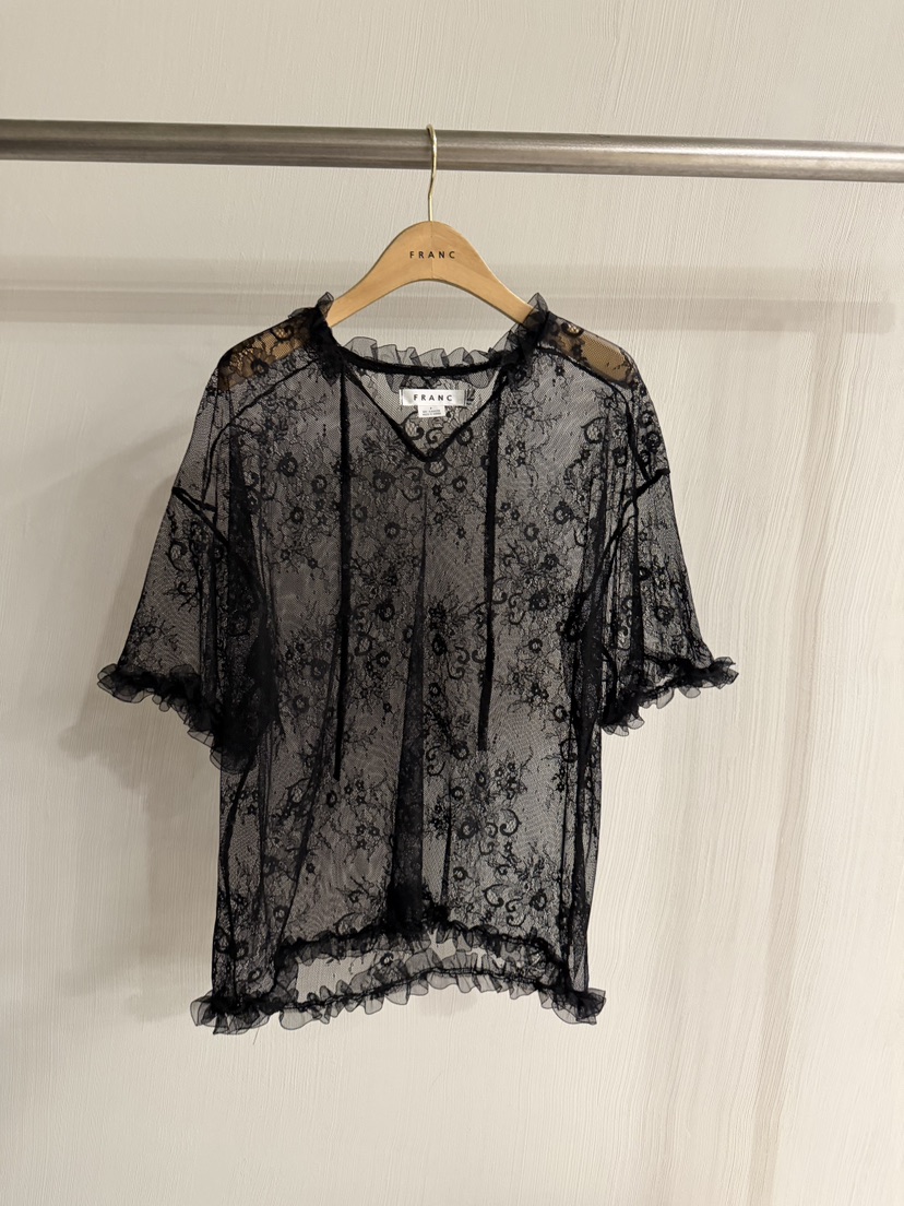 FRANC—L韓國直郵實拍女士新款職業時尚26春夏襯衫蕾絲衫FRANC襯衫/蕾絲衫圖色3