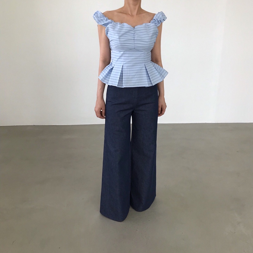 2TWO MOON韓國東大門直郵女士新款26春夏熱賣襯衫蕾絲衫2TWO MOON襯衫/蕾絲衫