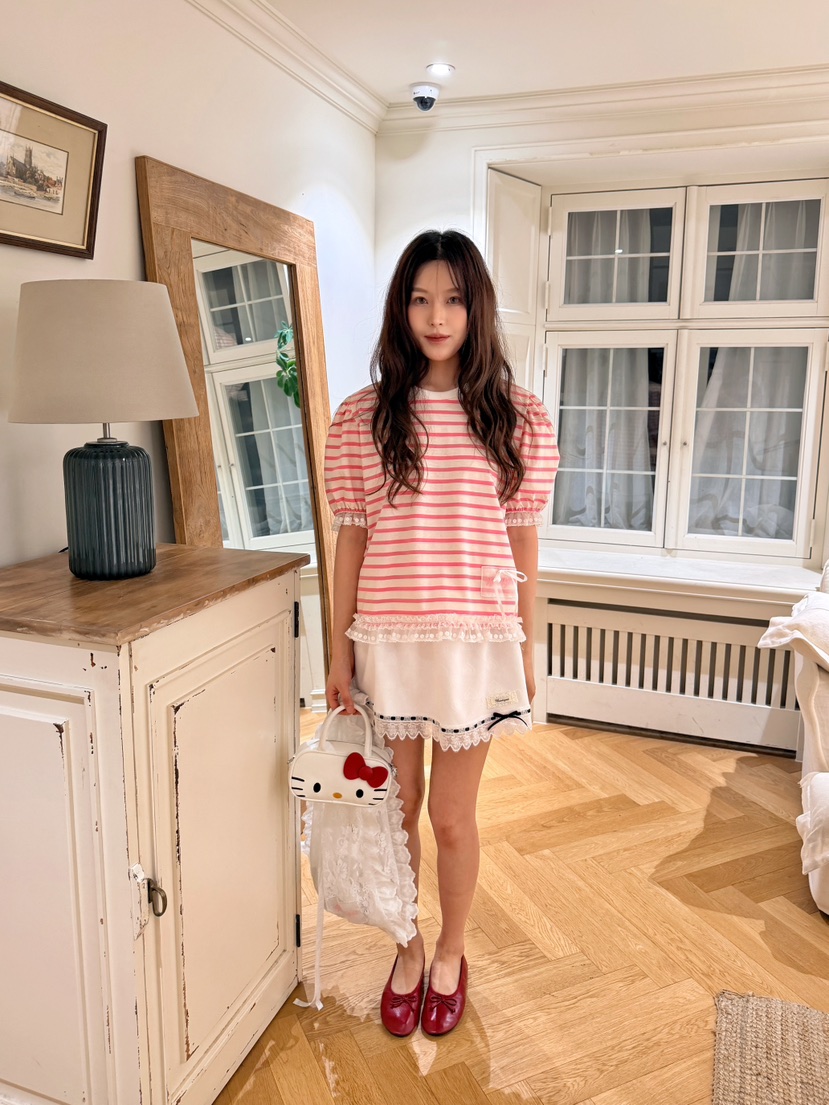 BOUTIQUE-L韓國直郵女裝新品26夏季職業人氣熱賣推薦T恤BOUTIQUE-LT恤