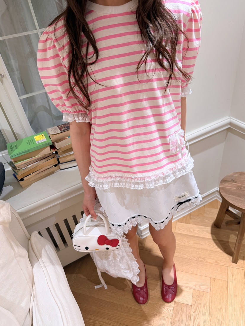 BOUTIQUE-L韓國直郵女裝新品26夏季職業人氣熱賣推薦T恤BOUTIQUE-LT恤