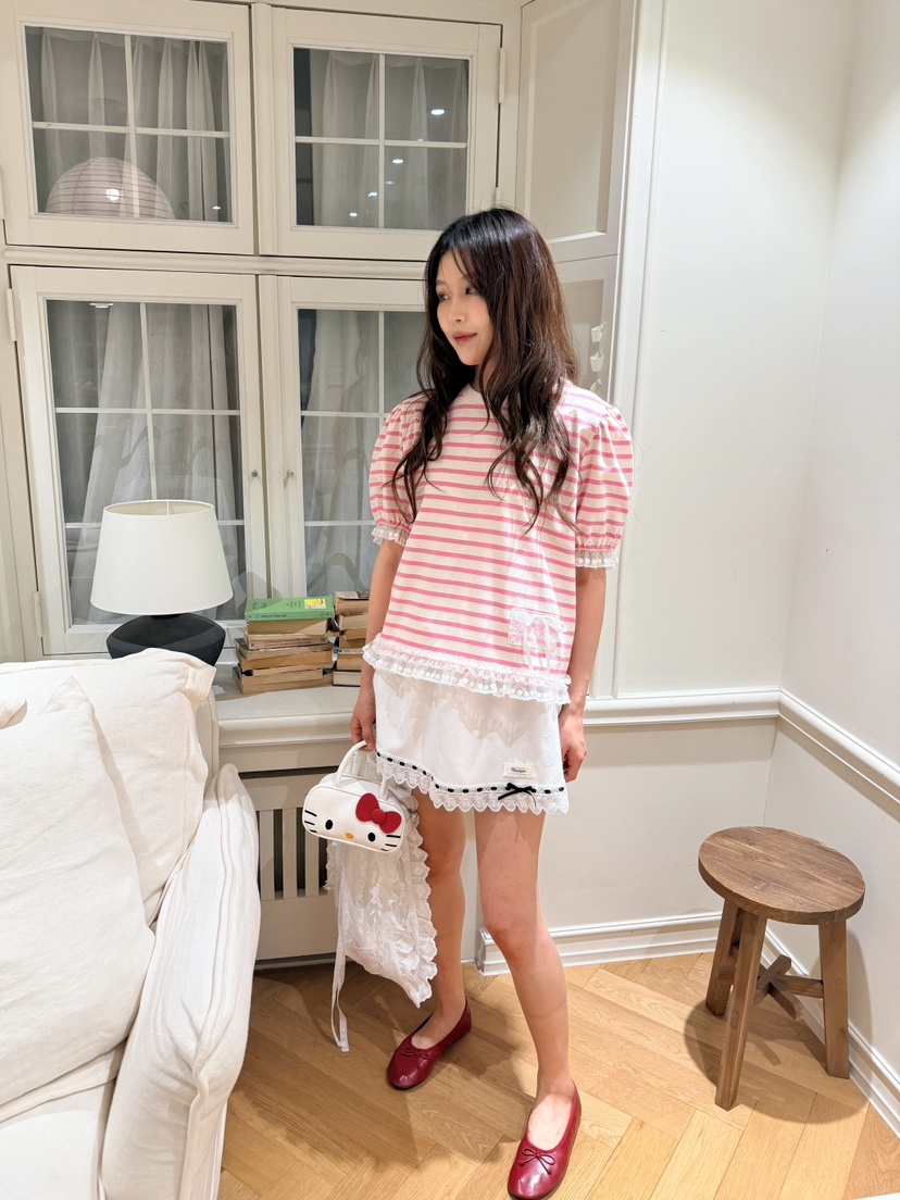 BOUTIQUE-L韓國直郵女裝新品26夏季職業人氣熱賣推薦T恤BOUTIQUE-LT恤