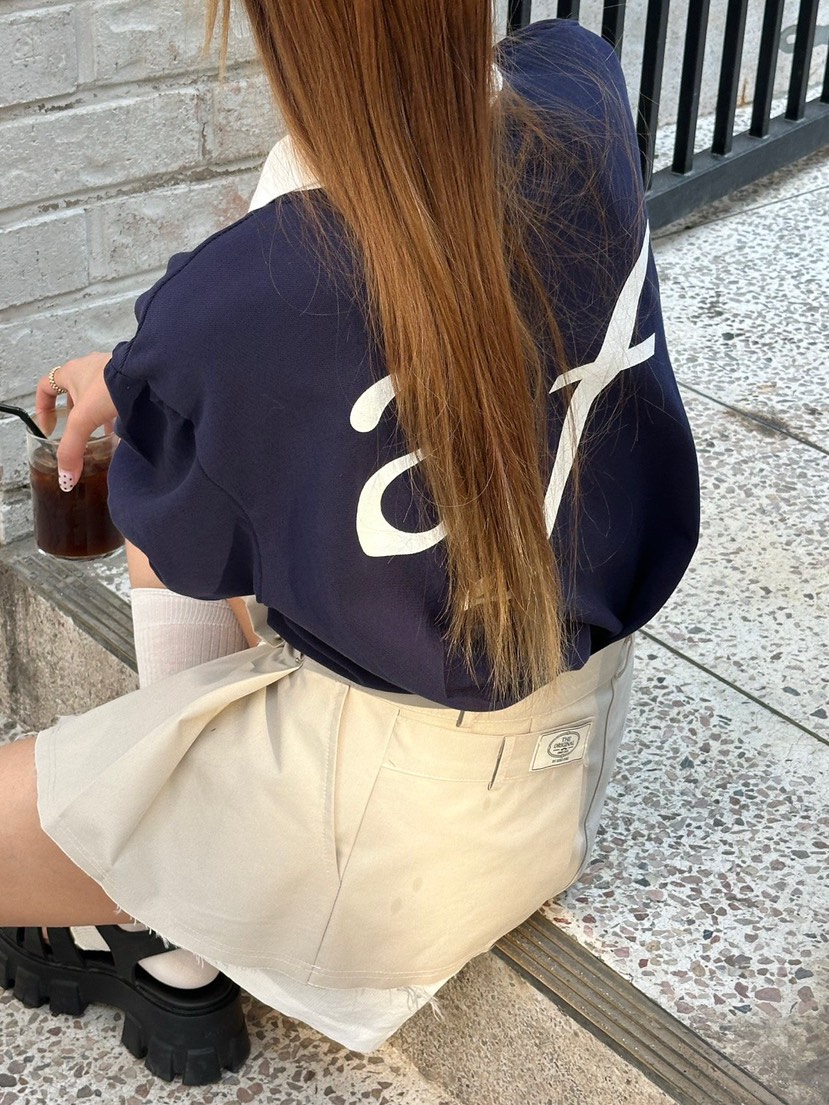 ZEROZERO韓國直郵女士新品26春夏推薦休閑26夏季熱賣T恤口袋ZEROZEROT恤