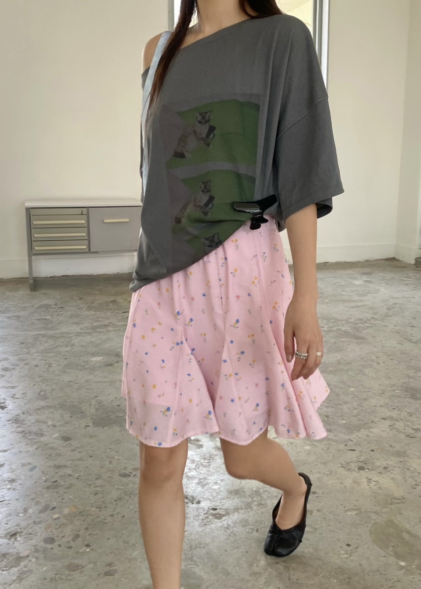 OUPPT韓國東大門代購女裝新品推薦熱賣26春夏半身裙中短裙OUPPT半身裙/中短裙