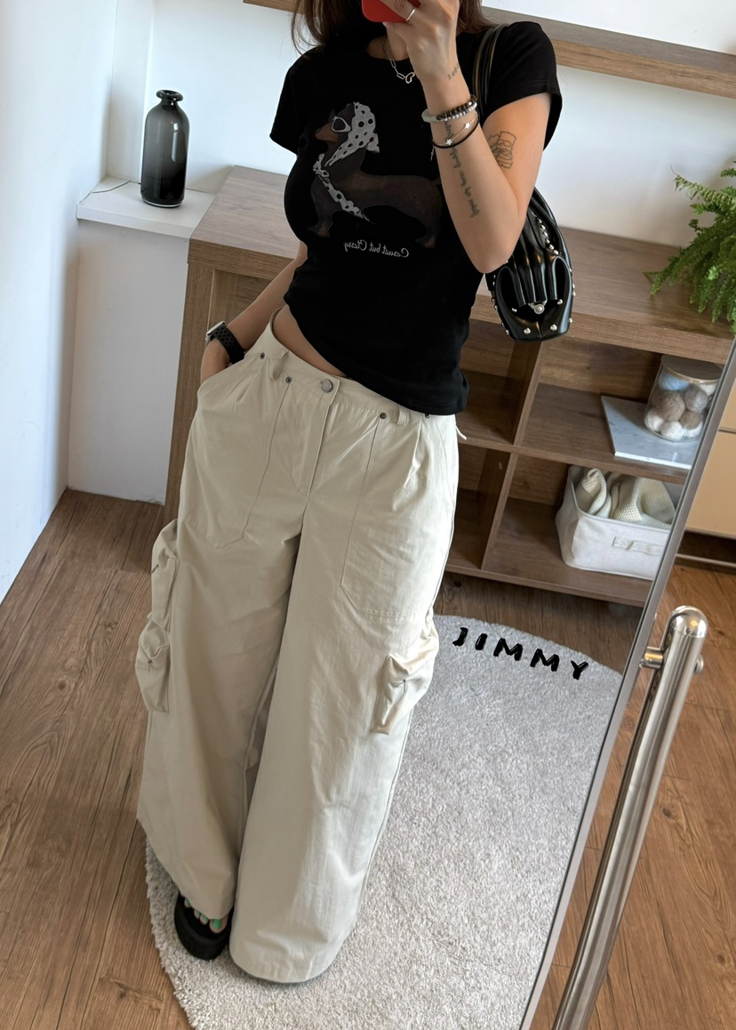 JIMMY韓國直郵女裝新品熱賣時尚推薦休閑26夏季職業26春夏T恤JIMMY/REMAKET恤