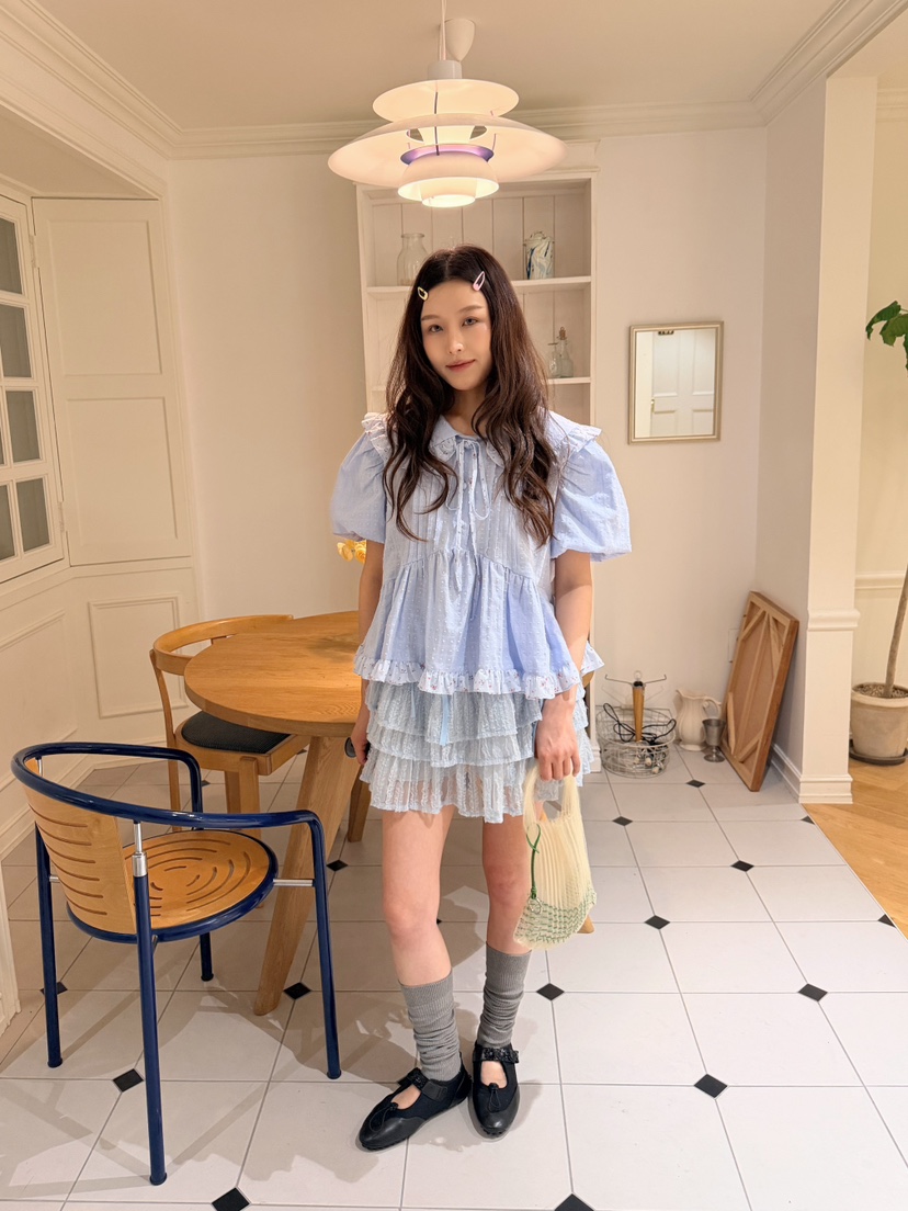 BOUTIQUE-L韓國東大門直郵女裝新款時尚26春夏推薦熱賣短裙BOUTIQUE-L短裙