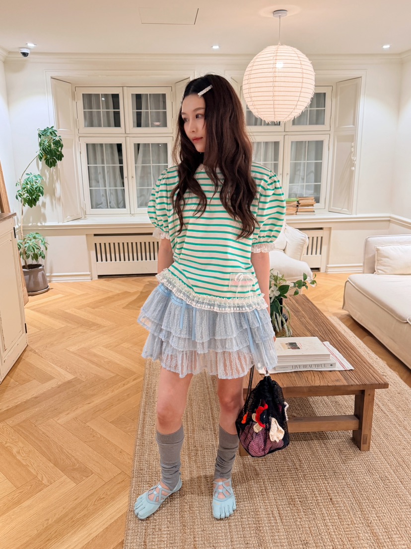 BOUTIQUE-L韓國東大門直郵女裝新款時尚26春夏推薦熱賣短裙BOUTIQUE-L短裙