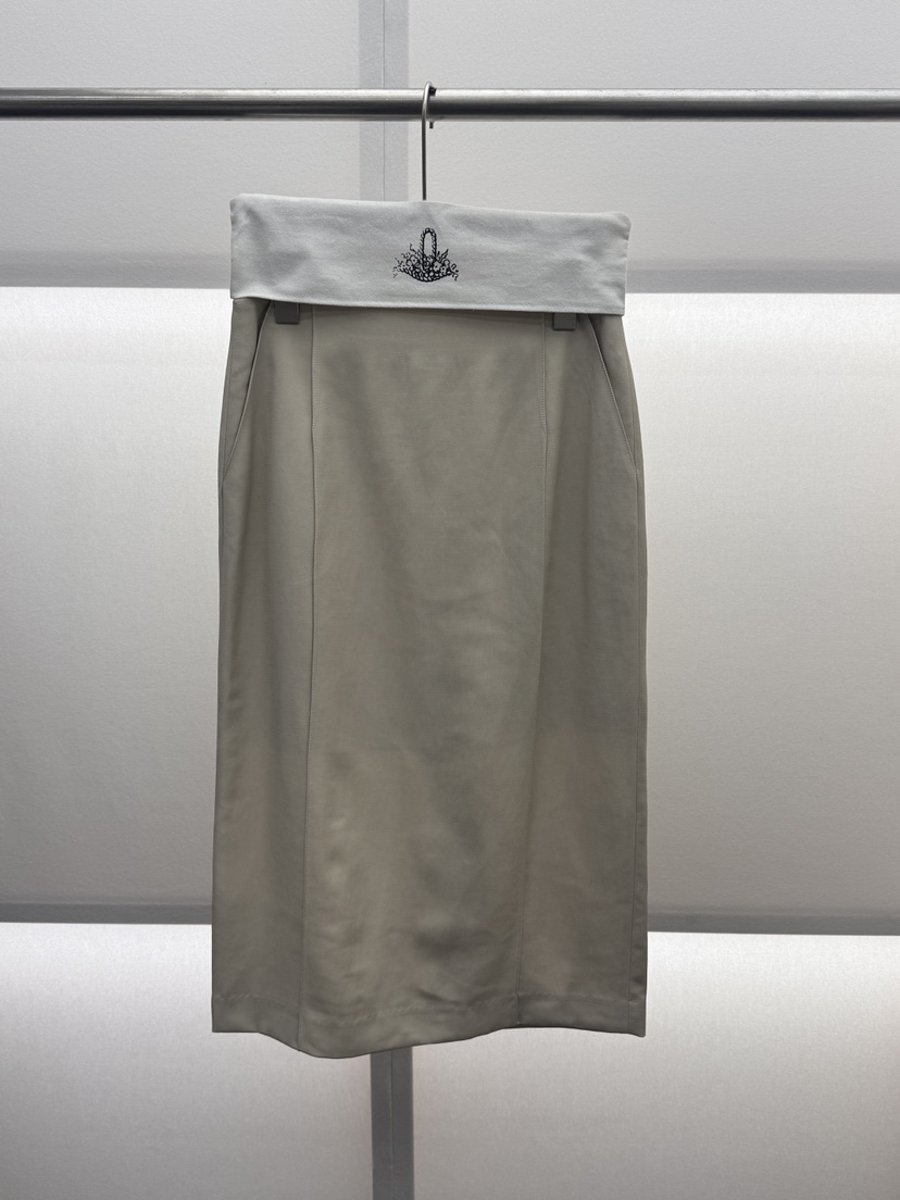 MILUI韓國東大門直郵女士新品26夏季時尚熱賣推薦休閑長裙MILUI長裙圖色1