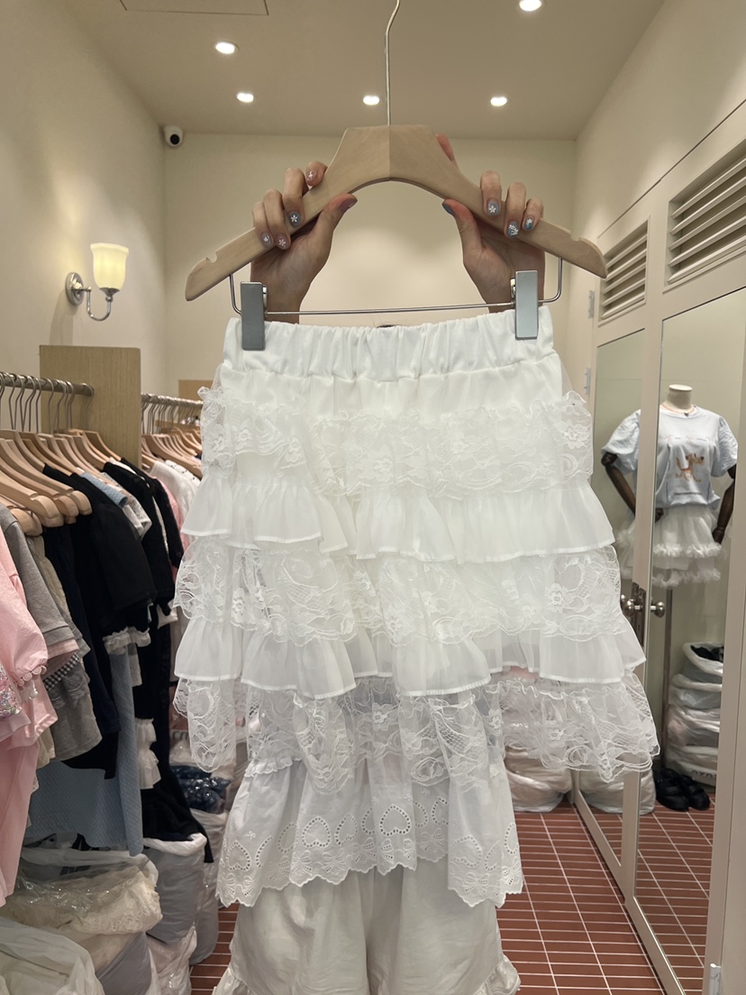 BE&amp;BE韓國直郵女士新品26夏季推薦時尚短裙短款蕾絲BE&be短裙圖色3