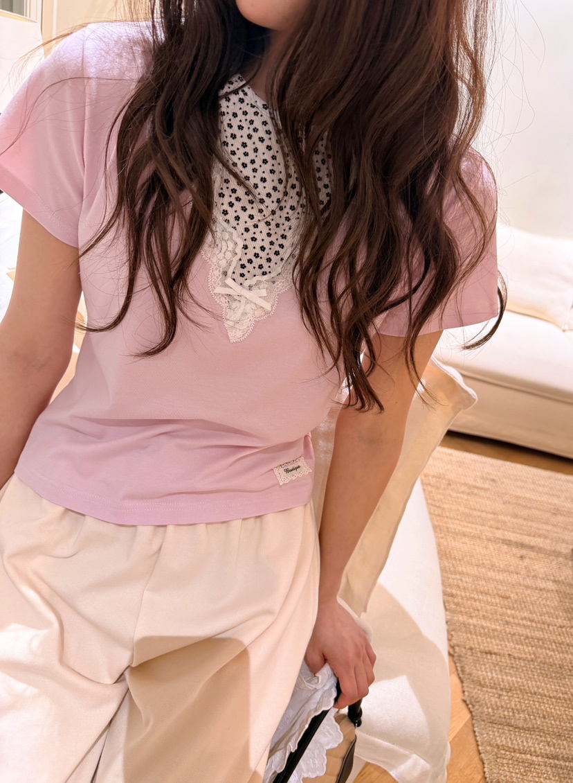 BOUTIQUE-L韓國直郵女裝新品人氣推薦職業熱賣26春夏T恤BOUTIQUE-LT恤