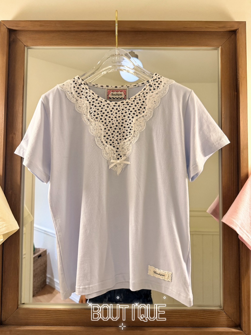 BOUTIQUE-L韓國直郵女裝新品人氣推薦職業熱賣26春夏T恤BOUTIQUE-LT恤圖色1