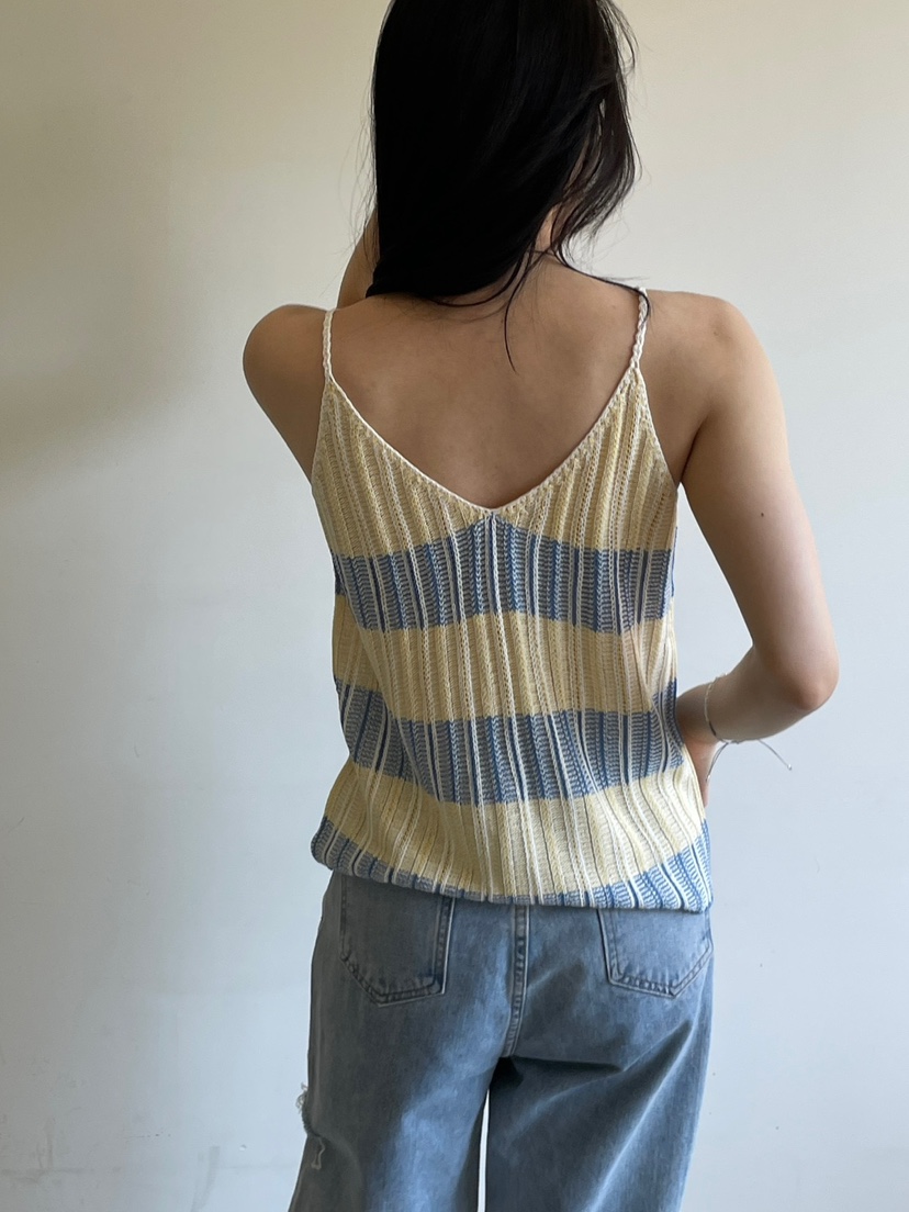 空韓國東大門代購女士新品26春夏26夏季休閑推薦吊帶背心APEX吊帶/背心
