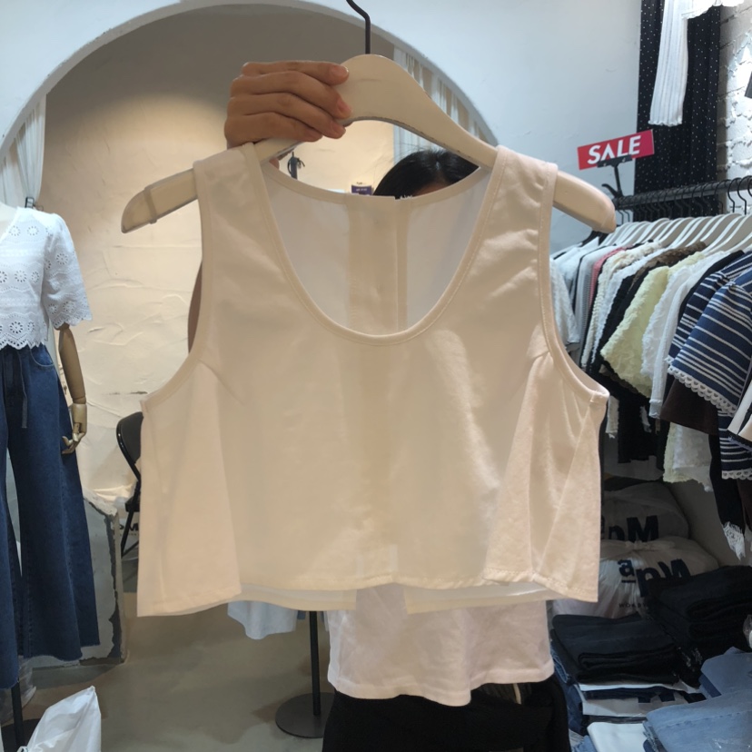 OZ韓國東大門代購女裝新品26春夏26夏季吊帶背心紐扣背心OZ.ounce吊帶/背心圖色3
