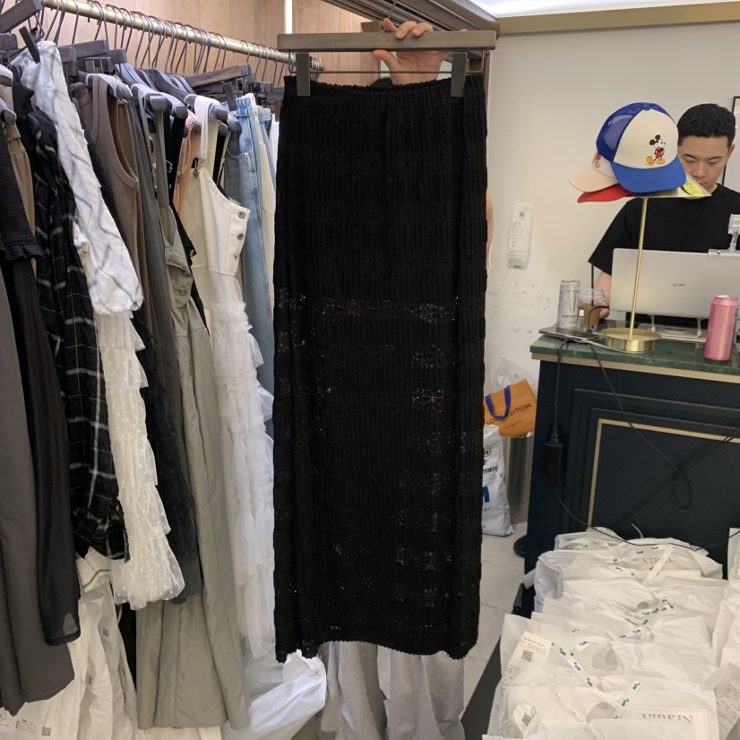 VIRKIN韓國直郵實拍女士新款職業休閑推薦時尚人氣熱賣長裙VIRKIN長裙圖色2
