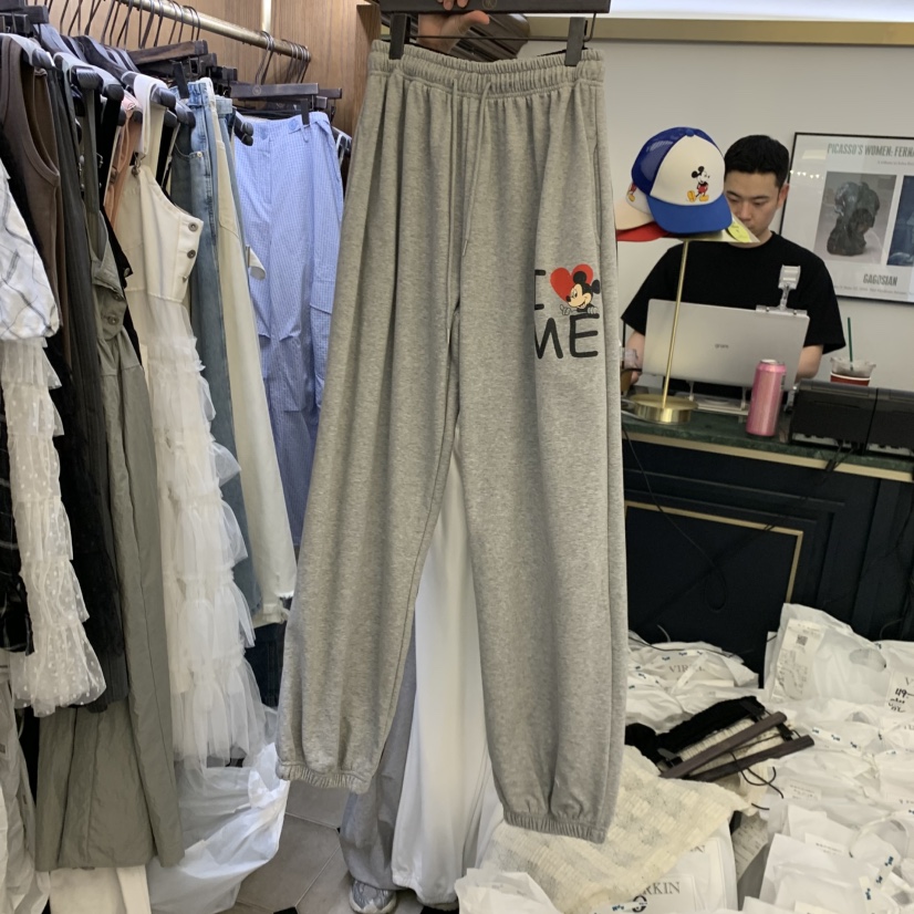 VIRKIN韓國東大門直郵女裝新款時尚人氣26春夏熱賣休閑褲VIRKIN休閑褲圖色2