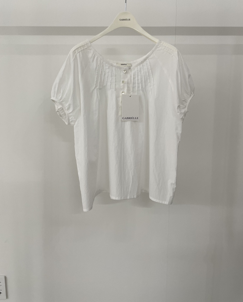 GABRIELLE韓國直郵女裝新款熱賣26春夏人氣職業襯衫蕾絲衫GABRIELLE襯衫/蕾絲衫圖色2