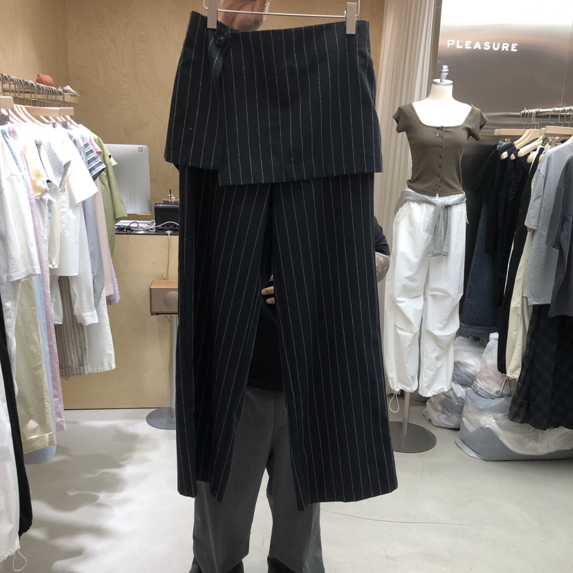 PLEASURE韓國東大門直郵女士新款熱賣職業人氣26春夏裙褲PLEASURE裙褲圖色2