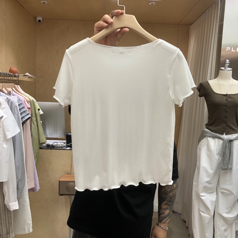 PLEASURE韓國直郵實拍女裝新品26春夏26夏季人氣熱賣推薦T恤PLEASURET恤
