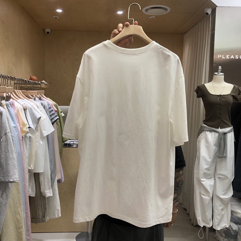 PLEASURE韓國直郵女裝新品熱賣休閑職業時尚26春夏26夏季T恤PLEASURET恤