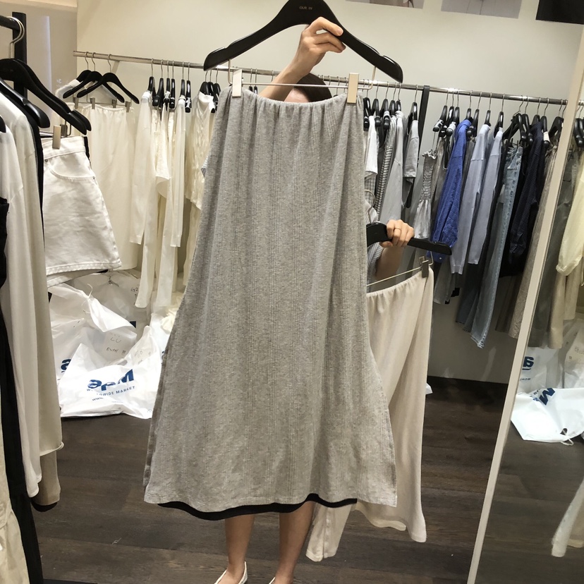 OURIN/THIS IS韓國東大門代購女裝新品26夏季熱賣26春夏長裙OURIN/THIS IS長裙圖色3