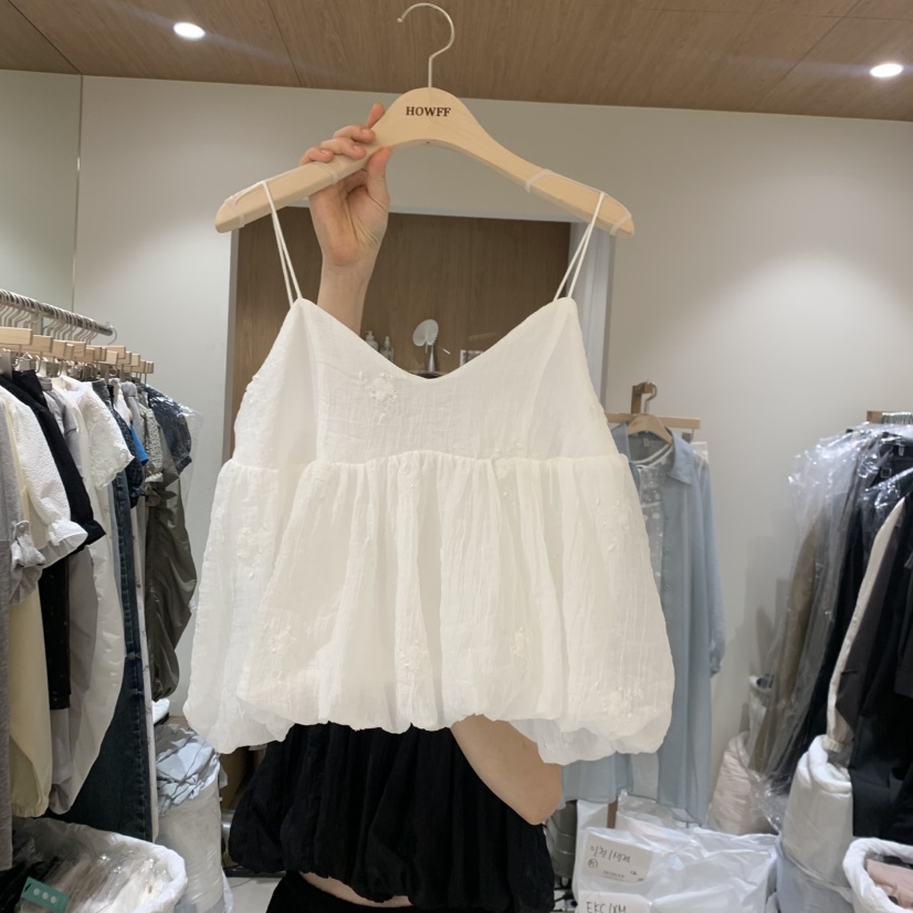HOWFF韓國直郵實拍女裝新品26夏季26春夏時尚推薦吊帶背心HOWFF吊帶/背心圖色2