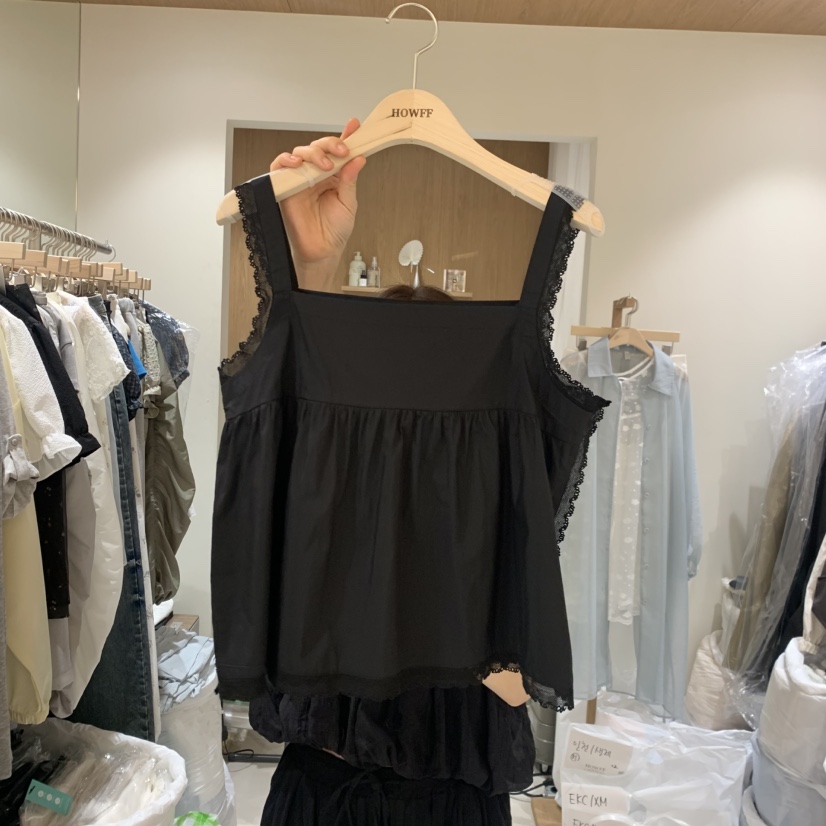 HOWFF韓國東大門直郵女裝新品26春夏26夏季職業人氣吊帶背心HOWFF吊帶/背心圖色3