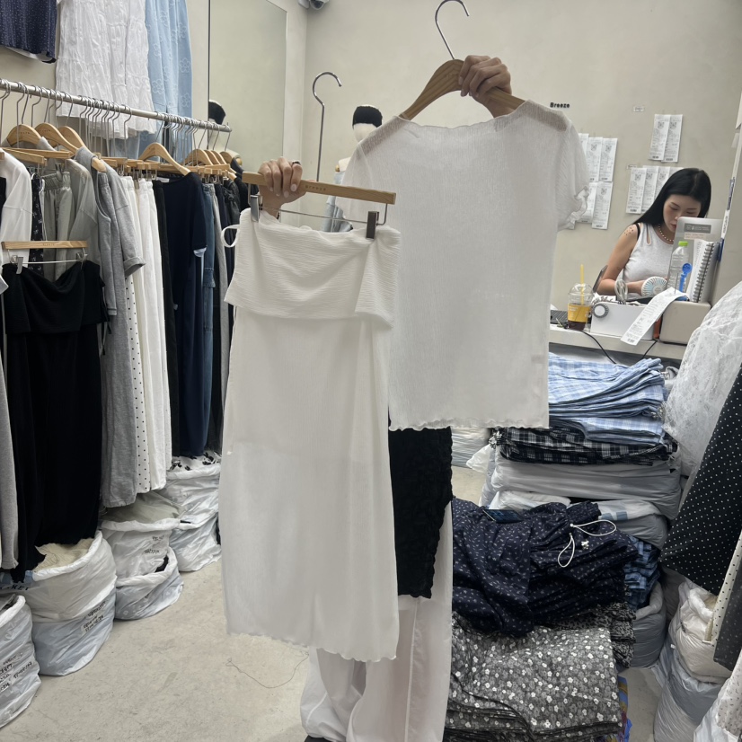 BREEZE韓國直郵女裝新品職業26春夏人氣休閑時尚26夏季T恤BREEZET恤