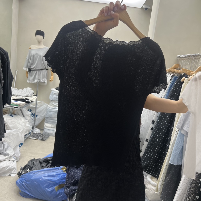 BREEZE韓國直郵女裝新品職業26春夏人氣休閑時尚26夏季T恤BREEZET恤圖色2