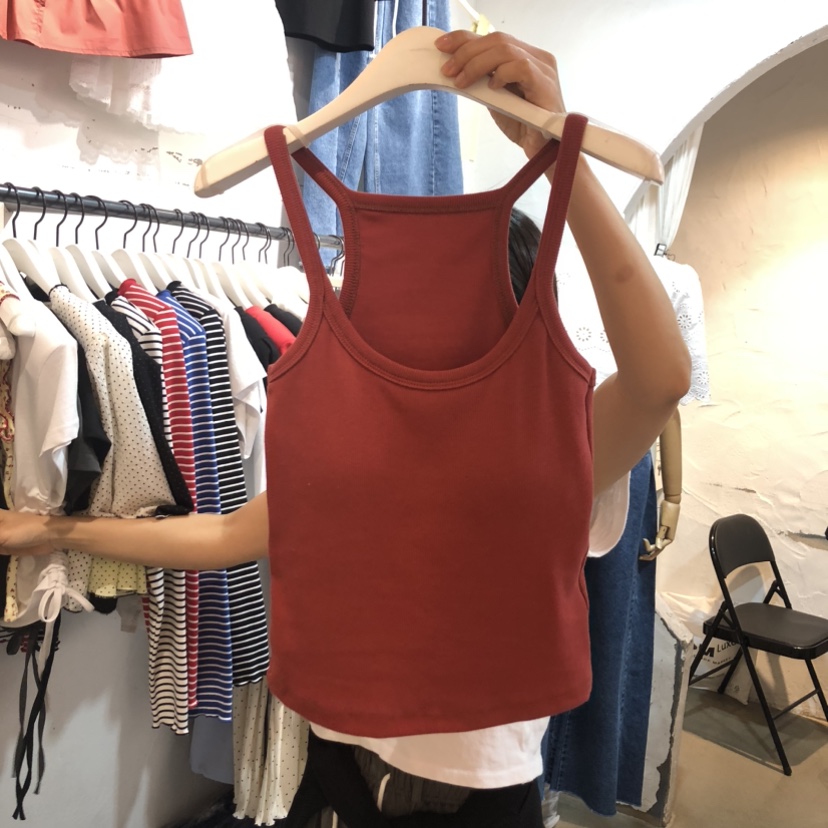 OZ東大門實拍韓國女裝新款休閑推薦時尚人氣26夏季吊帶背心OZ.ounce吊帶/背心圖色3