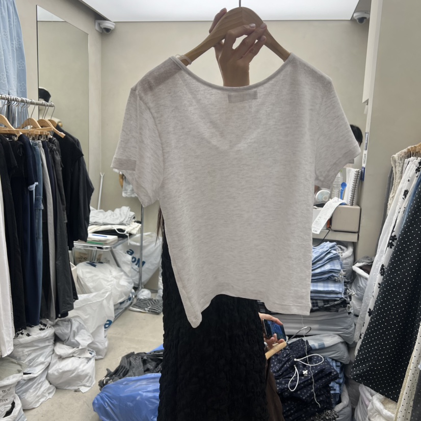 BREEZE韓國直郵實拍女士新品推薦人氣休閑職業時尚26夏季T恤BREEZET恤