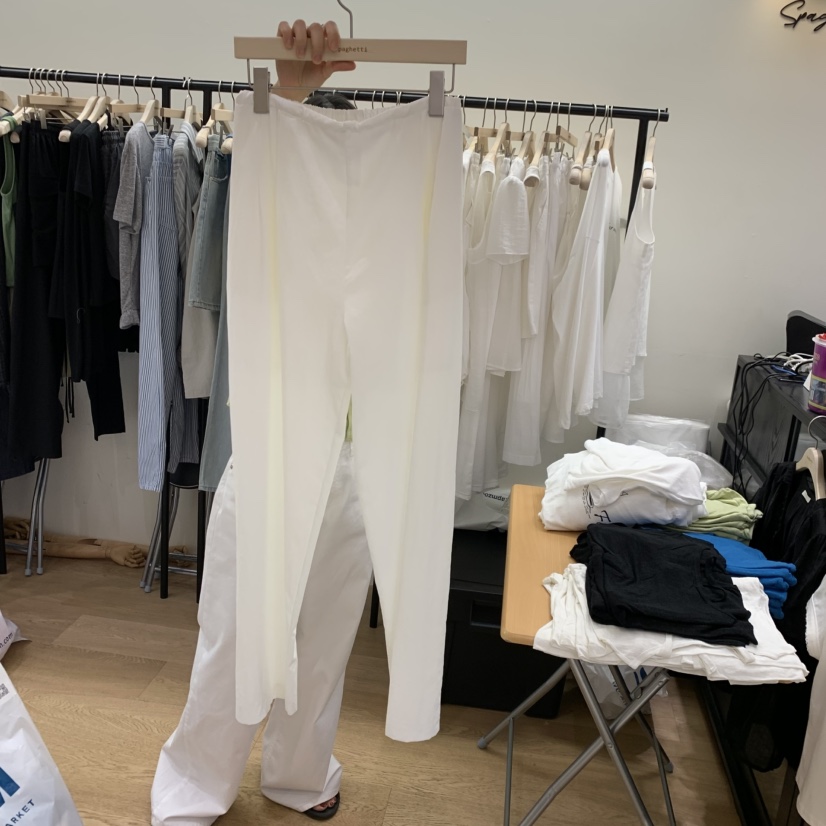 SPAGHETTI韓國直郵女士新款休閑時尚26夏季推薦職業休閑褲spaghetti休閑褲圖色1