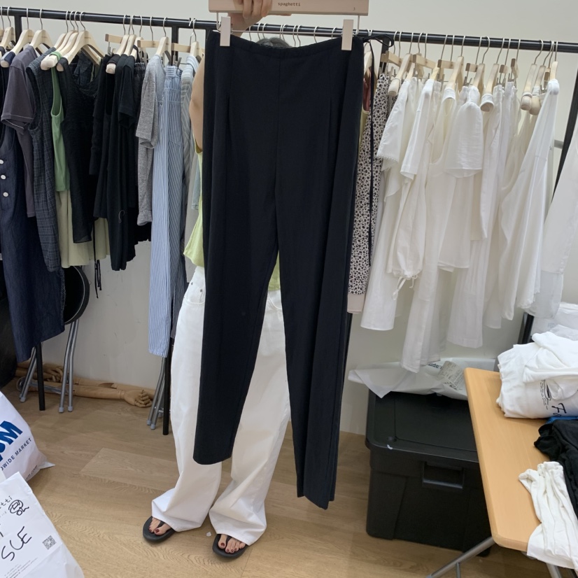 SPAGHETTI韓國直郵女士新款休閑時尚26夏季推薦職業休閑褲spaghetti休閑褲圖色3