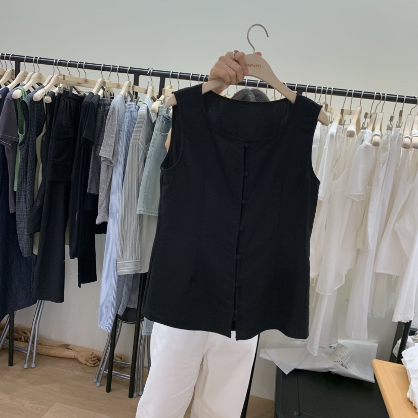SPAGHETTI韓國東大門代購女裝新品推薦休閑時尚人氣吊帶背心spaghetti吊帶/背心圖色2