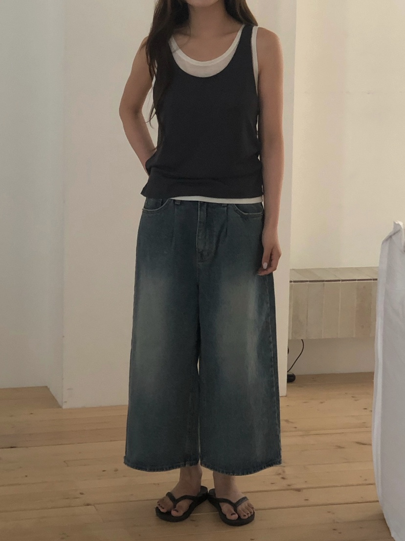 ONDO-P韓國直郵實拍女士新品休閑26春夏吊帶背心柔軟雙層ONDO-P吊帶/背心