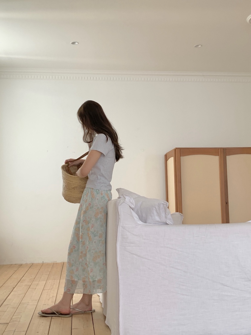 EOMPIT韓國東大門代購女士新款時尚職業26春夏半身裙中短裙EOMPIT半身裙/中短裙