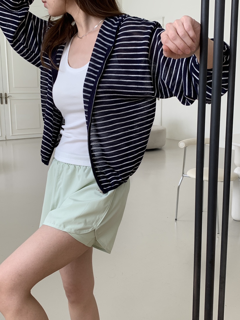 ATHEA韓國代購女士新品26夏季推薦職業時尚夾克拉鏈連帽衫ATHEA夾克